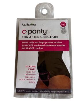 Upspring C-Panty for After C-Section recovery Size L / XL Black New in package